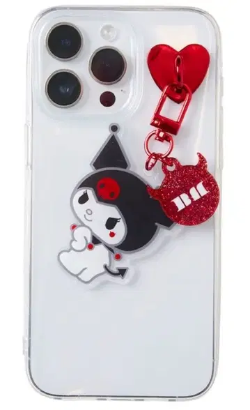 BABYMONSTER x KUROMI 키링 참 세트