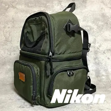 레어 새상품급 Nikon 니콘 카메라백 백팩 카키