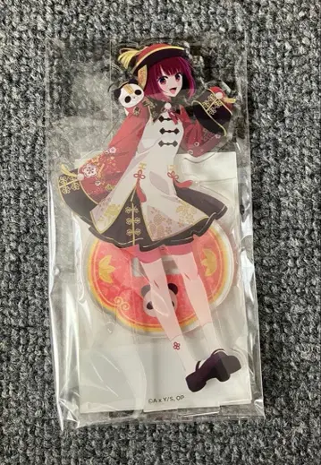 최애의 아이 쿠지비키도 니하오 팬더 복권 아리마 카나 아크릴 스탠드