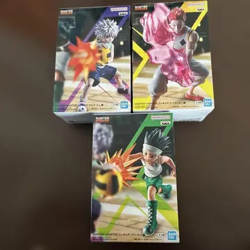 HUNTER x HUNTER G.I.편 곤 키루아 히소카 피규어 3체