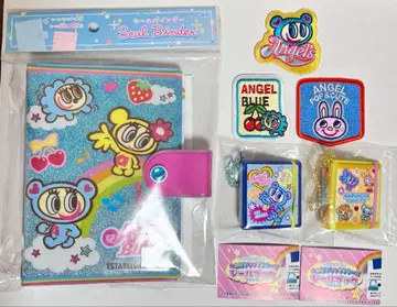 엔젤 블루 나카무라 군 씰 바인더 씰북 자수 스티커