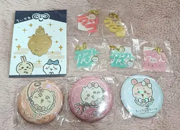 치이카와 굿즈 묶음 판매 마법소녀 치이카와 캔뱃지 아크릴 참