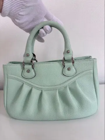 wako 와코 핸드백 기모노 일본 의류 백 민트 컬러 그린