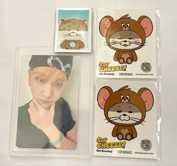 푸네크도 톰 제리 스티커 달링 증명사진 리우 럭키 드로우 익명 배송