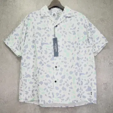 미사용 챌린저 S/S STONE SHIRT 실크 혼방 셔츠 (M)