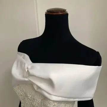 오프숄더 케이프 볼레로