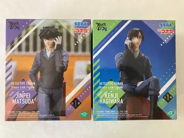 명탐정 코난 XrossLink 피규어 '마츠다 진페이''하기와라 켄지'