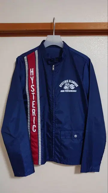 [상태 좋음] HYSTERIC GLAMOUR 나일론 자켓 S 네이비