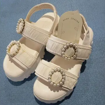 츠지 노조미 샌들 L 사이즈 AngeCharme 통굽 샌들 스포츠 샌들