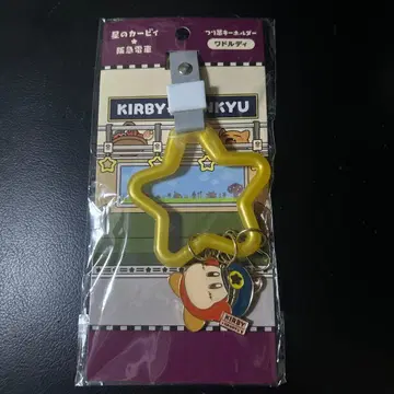 [미개봉 새상품] 별의 커비 x 한큐 전철 와돌디 낚시줄 키링