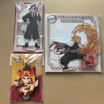 렌고쿠 쿄쥬로 아크릴 스탠드 아크릴 마스코트 귀멸의 칼날 q-pot