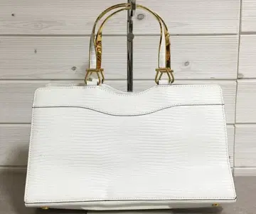 No38911 WAKO 와코 가죽 형압 토트 백