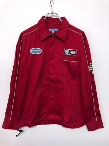 Neyries 올드 90s 아메카지 스트릿 구제 의류 레이싱 자켓