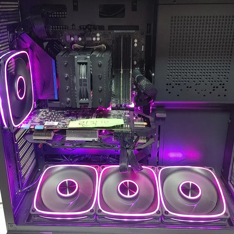 AMD 라이젠 7500F+B650M+램32기가 데스크탑 조립 본체