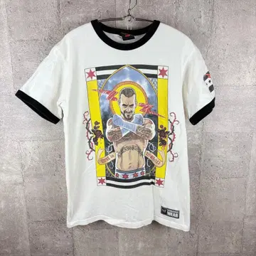 WWE CM PUNK CM 펑크 링거 T 프로레슬링 T셔츠 M 사이즈