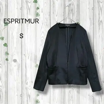 에스프리뮬 노카라 자켓 스트레치 세레모니 식 미 실루엣