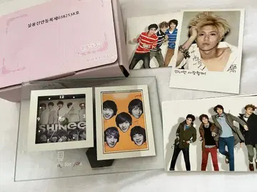 SHINee 시계 포함 사진 프레임 세트