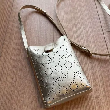 Bonpoint 퐁퐁완 숄더 미니백 체리 골드