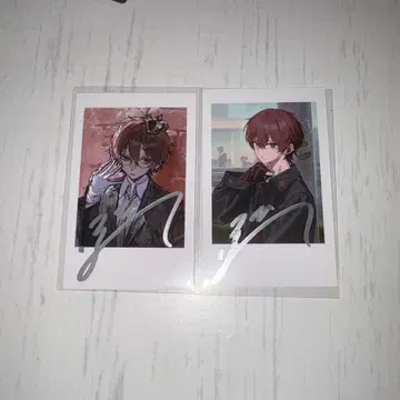 포르테 가수 원맨 사인 포함 트레이딩 카드 세트