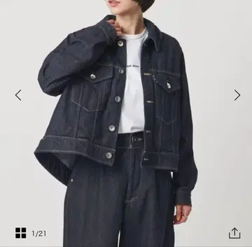 [별주] <THE RERACS> 원워시 데님 자켓