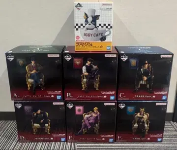 제일복권 죠죠의 기묘한 모험 죠죠 월드 피규어 컴플리트 세트