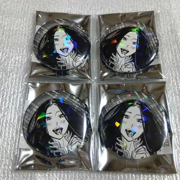 구타니 소고 홀로그램 캔뱃지 4개 세트 데드 어카운트 vol.2