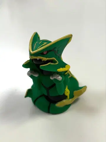 포켓몬 메가레쿠자 피규어 소프트 비닐 손가락 인형 레쿠자 포켓몬 키즈