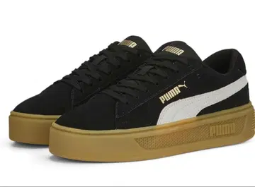 PUMA 통굽 스니커즈 블랙