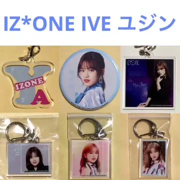 IZ*ONE IVE 유진 YUJIN 아크릴 키링 6개 세트 트레이딩 카드