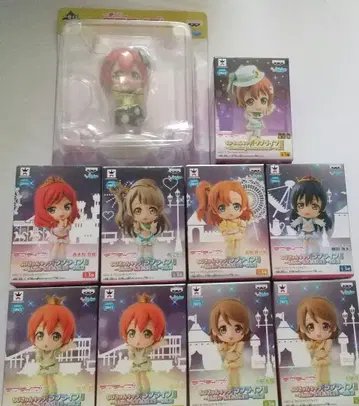 치비큥 캐릭터 러브 라이브 호노카 우미 코토리 린 등 세트 판매