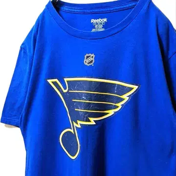 리복 NHL 세인트루이스 블루스 슈왈츠 #17 블루 티셔츠 구제 의류