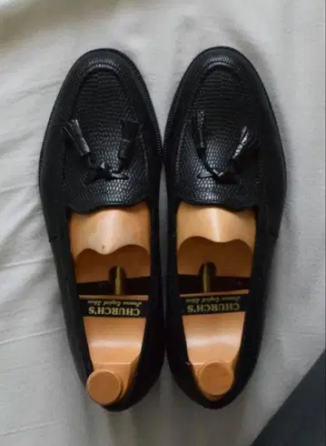 church 리자드 태슬 로퍼