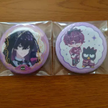 니지산지 사에키 잇테츠 캔뱃지 산리오