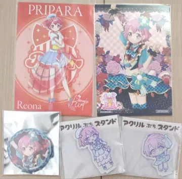 프리파라 아크릴 스탠드 캔뱃지