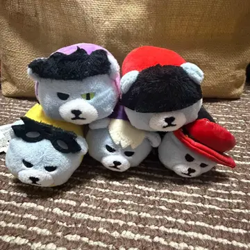 BIGBANG 크랭크 5개 세트 오테다마 봉제 인형