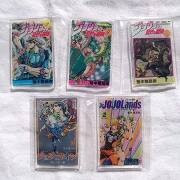 죠죠 월드 한정판 코믹스 표지풍 아크릴 마그넷