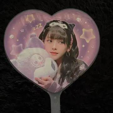 aespa 카리나 쿠로미 부채 마스터