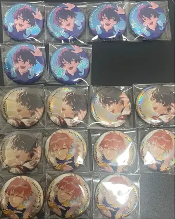 니지산지 RITOTETU 리토테츠 사에키 잇테츠 우사미 리토 캔뱃지