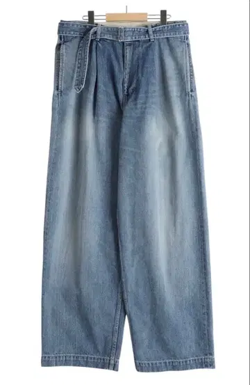 Graphpaper Selvage Denim Belted Pants