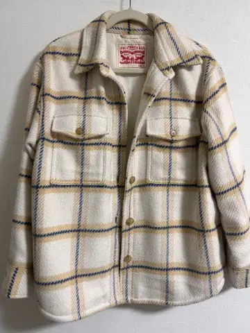 Levi's 체크 무늬 자켓