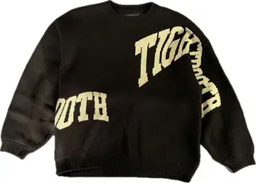 TIGHTBOOTH ACID LOGO KNIT SWEATER evisen
