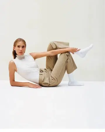 Tu es mon Tresor 에메랄드 치노 팬츠