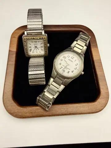 SEIKO 스테인리스 스틸 시계 2세트 R54