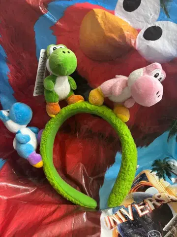 USJ 한정 요시 머리띠