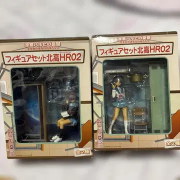 [미개봉] 스즈미야 하루히의 우울 북고 HR 피규어 2종 세트