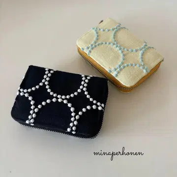 미나 페르호넨 탬버린 지갑 컴팩트 지갑 미니 지갑