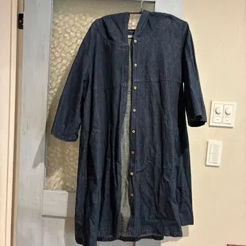 애플하우스 7부 소매 데님 자켓