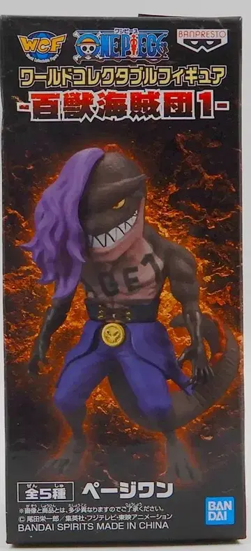 BANDAI SPIRITS WCF 원피스 백수 해적단 1 페이지 원