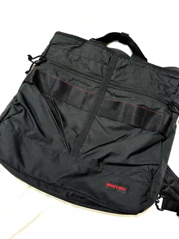 BRIEFHNG 브리핑 2WAY백 새상품급 블랙 블랙