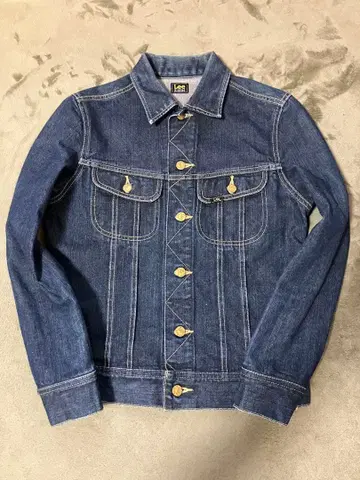 Lee 데님 자켓 다크 네이비 트래커 자켓 S 사이즈